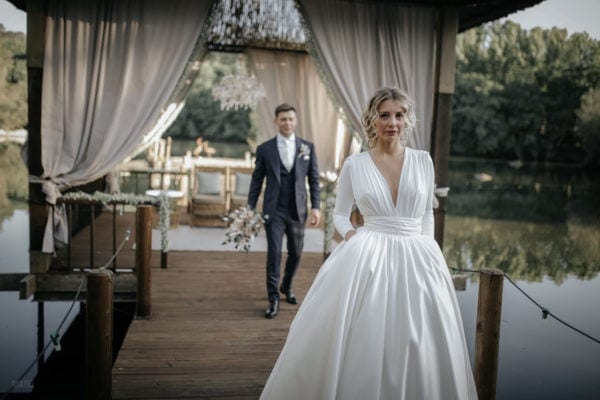 Fotografias De Boda En Quinta Lago Dos Cisnes Mate Bodas