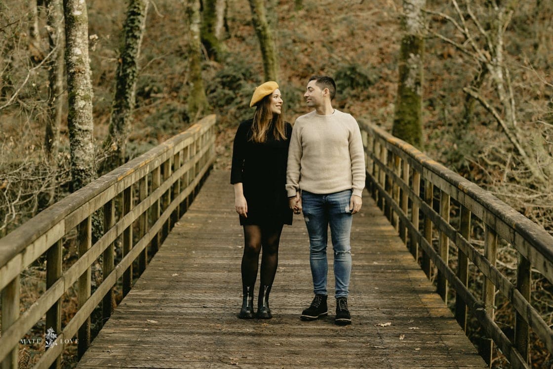 Sesión Pareja Preboda Invierno Mate Love