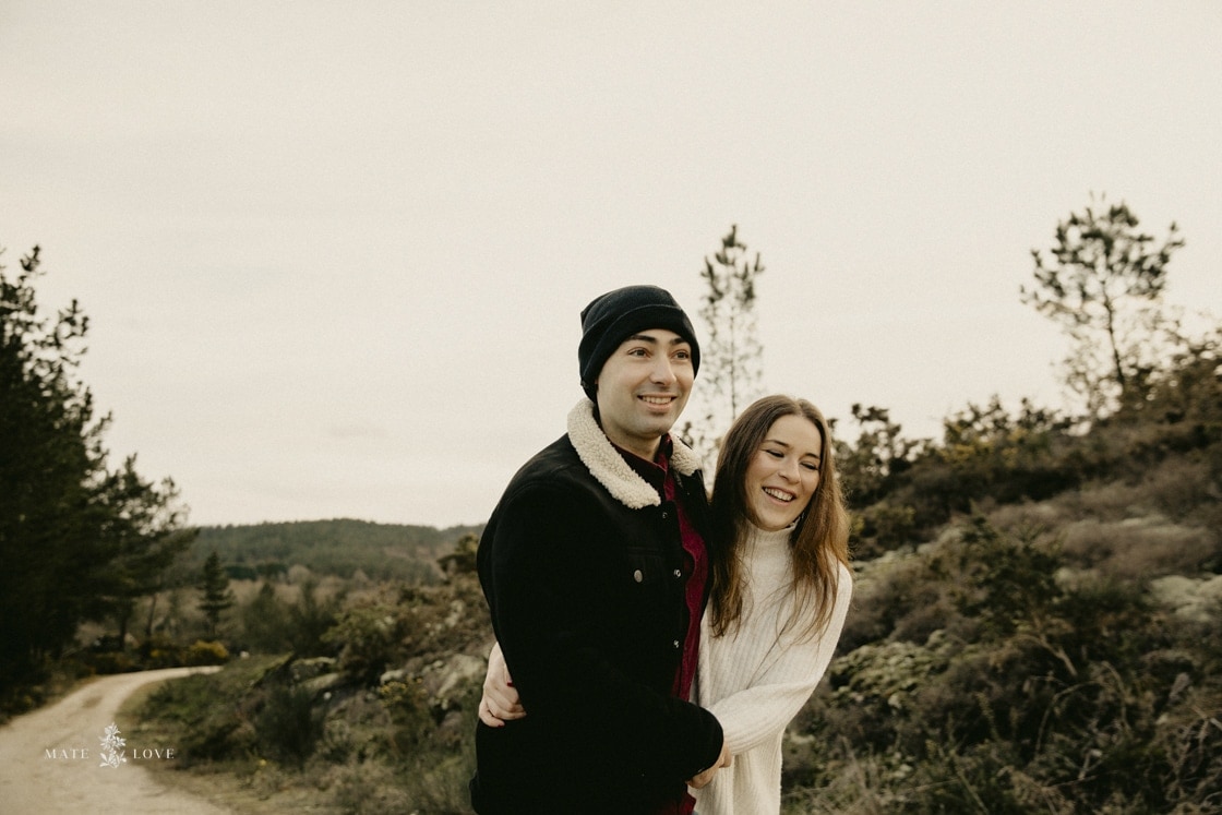 Sesión Pareja Preboda Invierno Mate Love