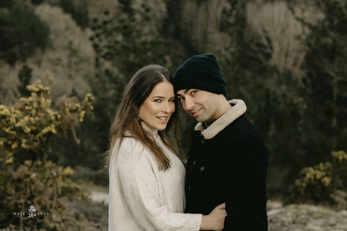 Sesión Pareja Preboda Invierno Mate Love