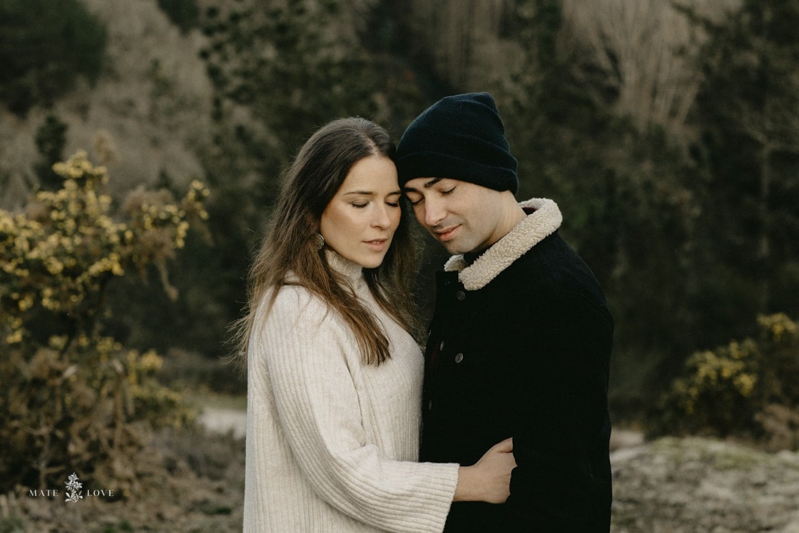 Sesión Pareja Preboda Invierno Mate Love