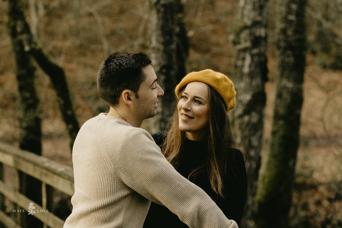 Sesión Pareja Preboda Invierno Mate Love