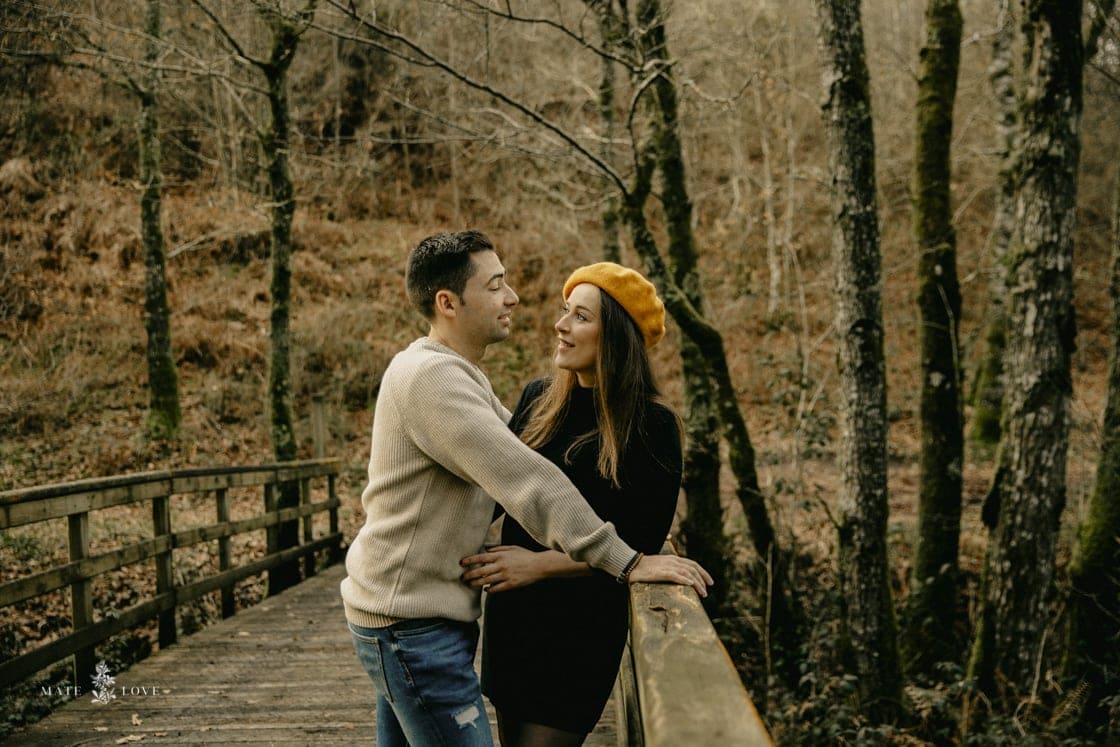 Sesión Pareja Preboda Invierno Mate Love